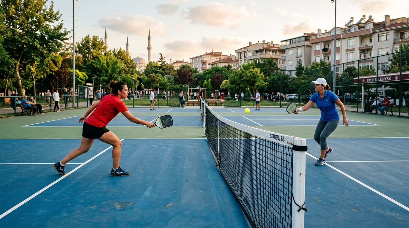 Türkiye’de çok kortlu pickleball turnuvası